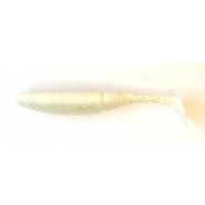 Силіконова приманка на хижу рибу, EOS 39085WH, 85мм, 10шт/уп, колір №01